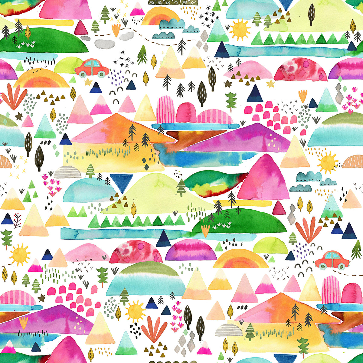 Wallpaper Adventure Mountain Kids⁠ in your room — zoomed