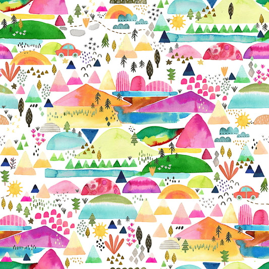 Adventure Mountain Kids Wallpaper⁠