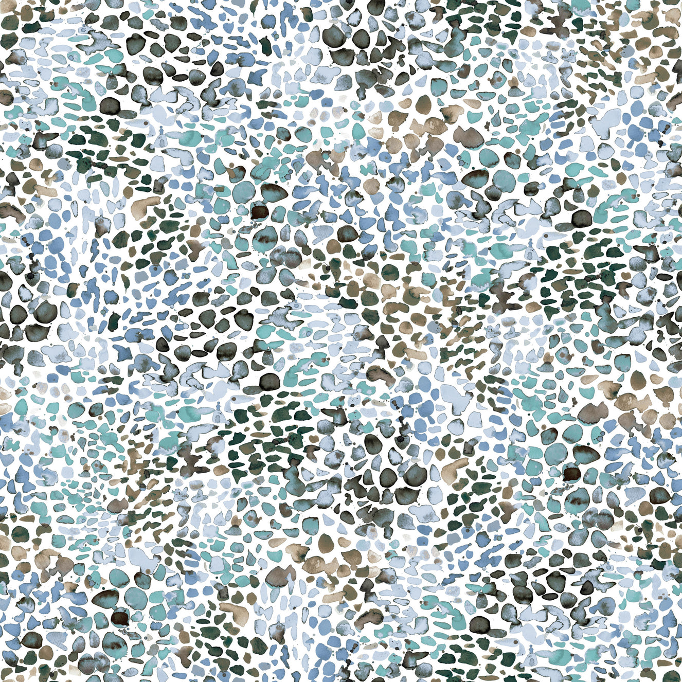 Blau abstrakte Aquarell Wallpaper⁠