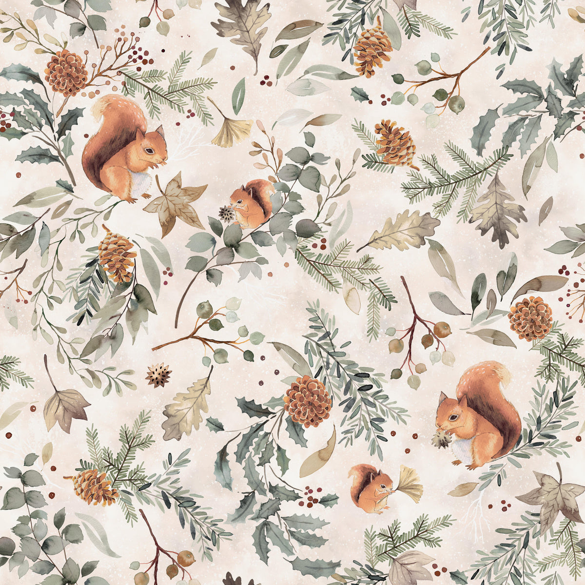 Botanische Blätter rustikaler Tapeten⁠ in your room — zoomed