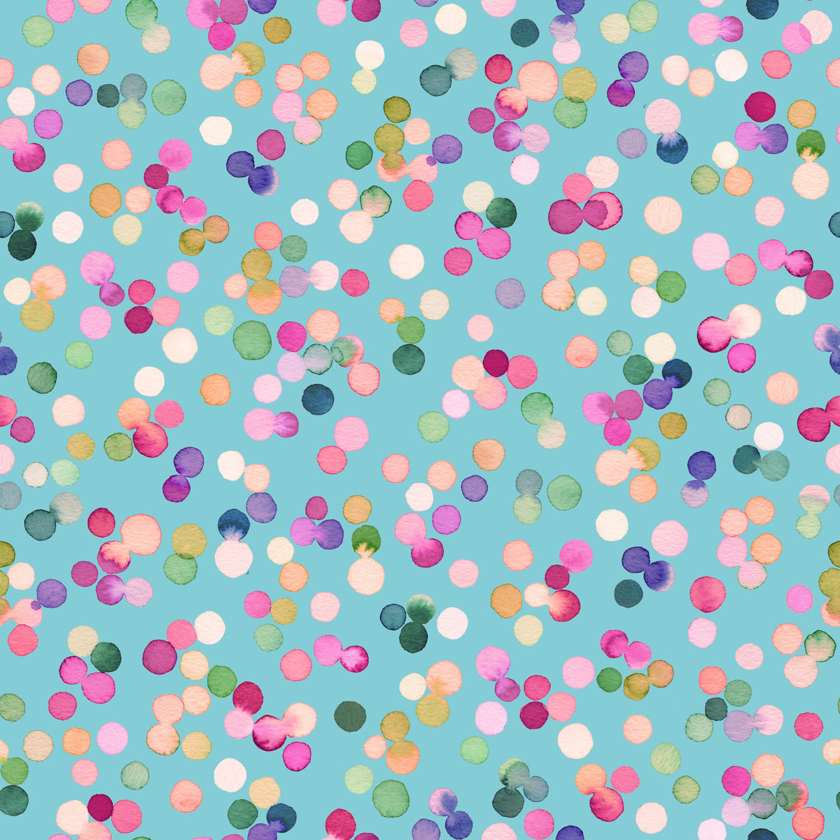 Confetti -juhlallinen värikkäitä pisteitä sininen taustakuva⁠ in your room — zoomed