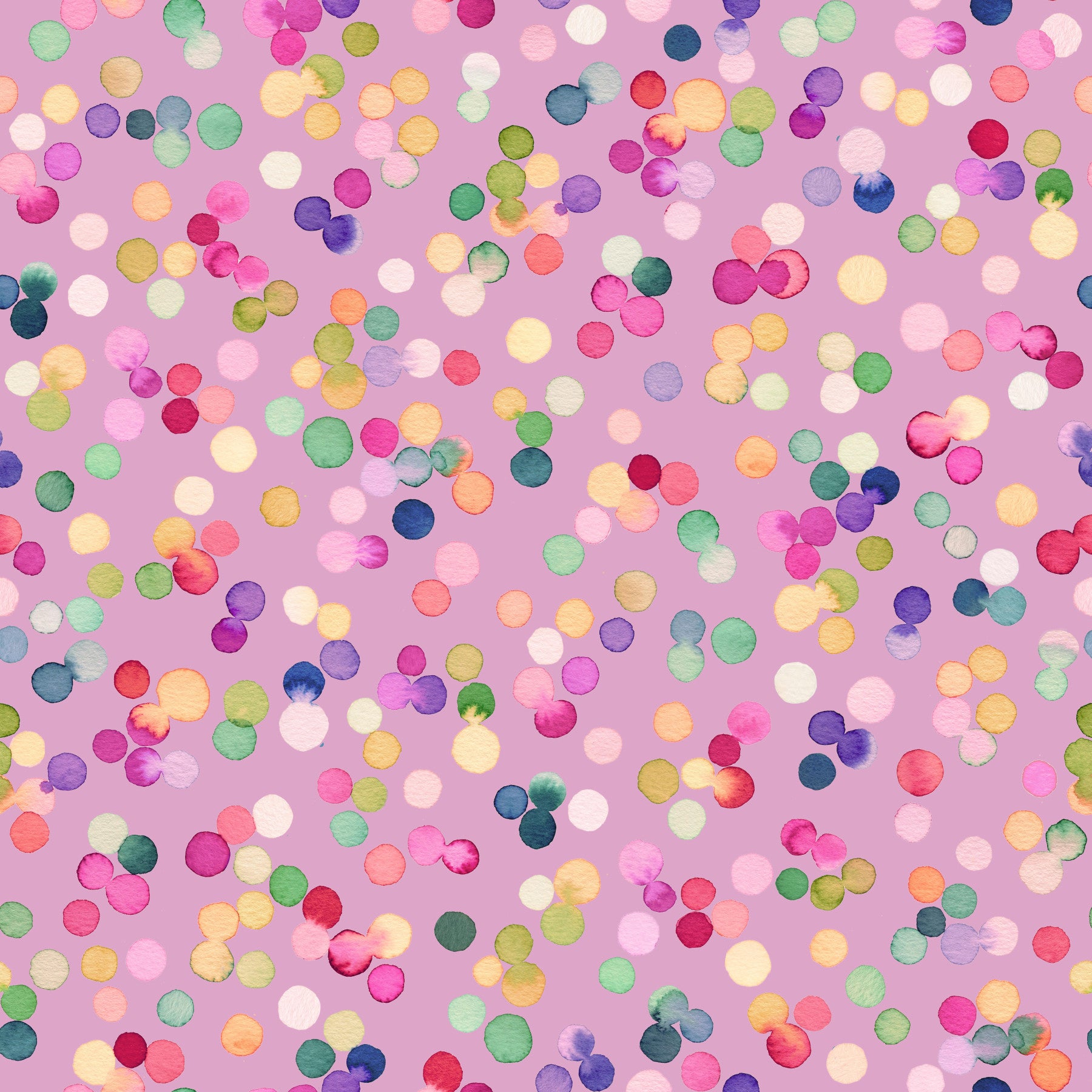 Konfetti festliche bunte Punkte rosa Wallpaper⁠