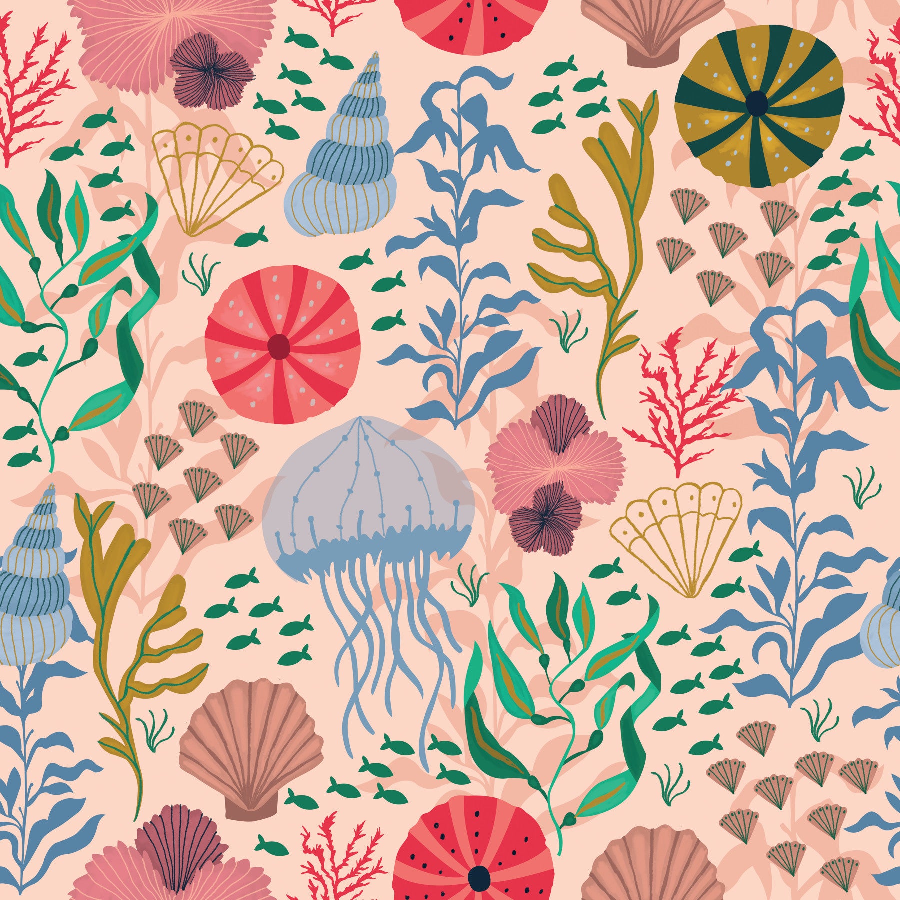Ocean Dreamcape Wallpaper⁠ in your room — zoomed