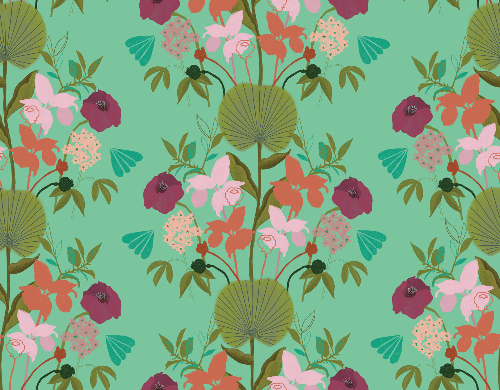 Lotus Leaf Wallpaper⁠