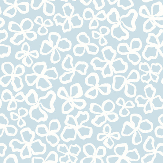 Wunderliche weiße Blumen Wallpaper⁠