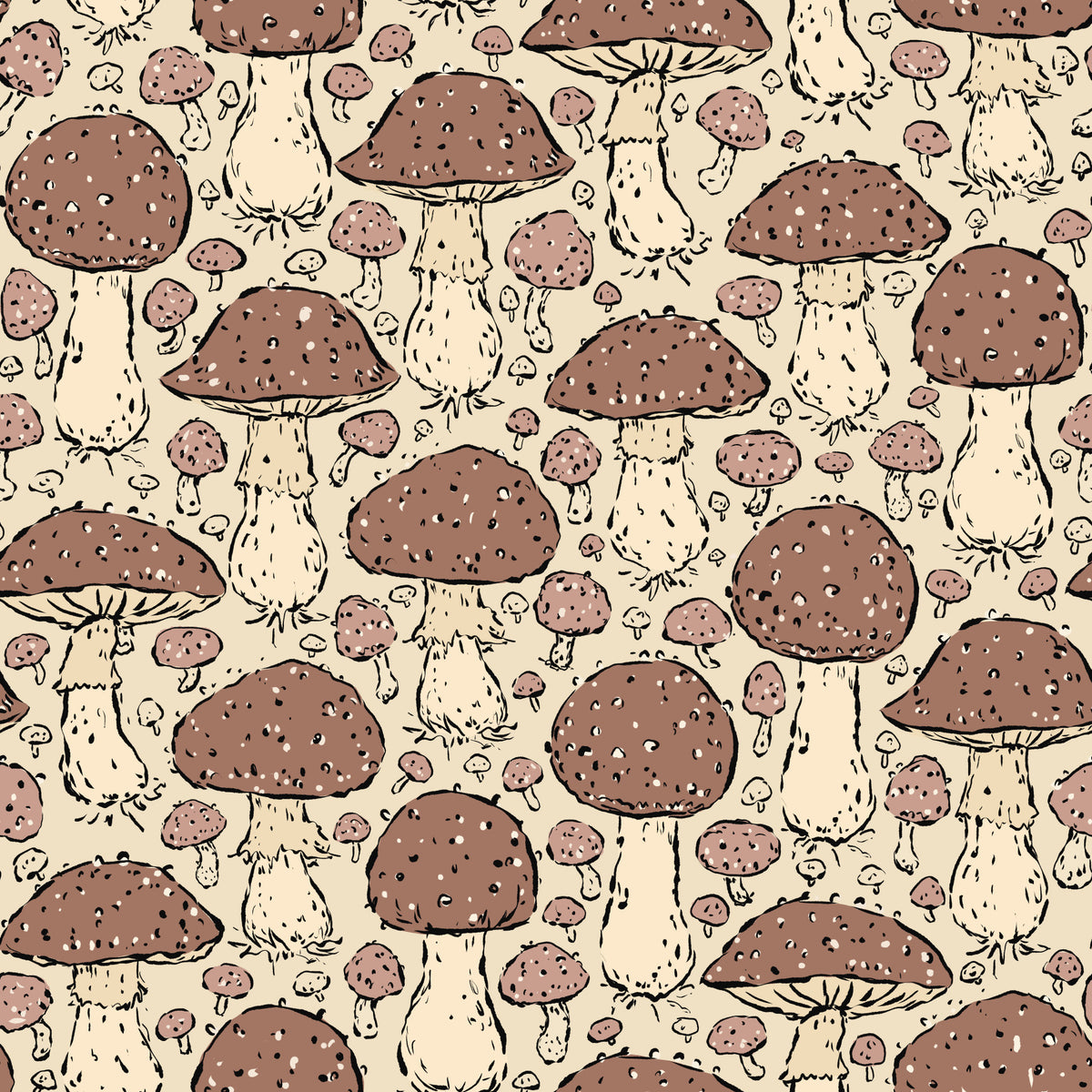 Mushholecore - Mousse Mocha e sfondo beige⁠