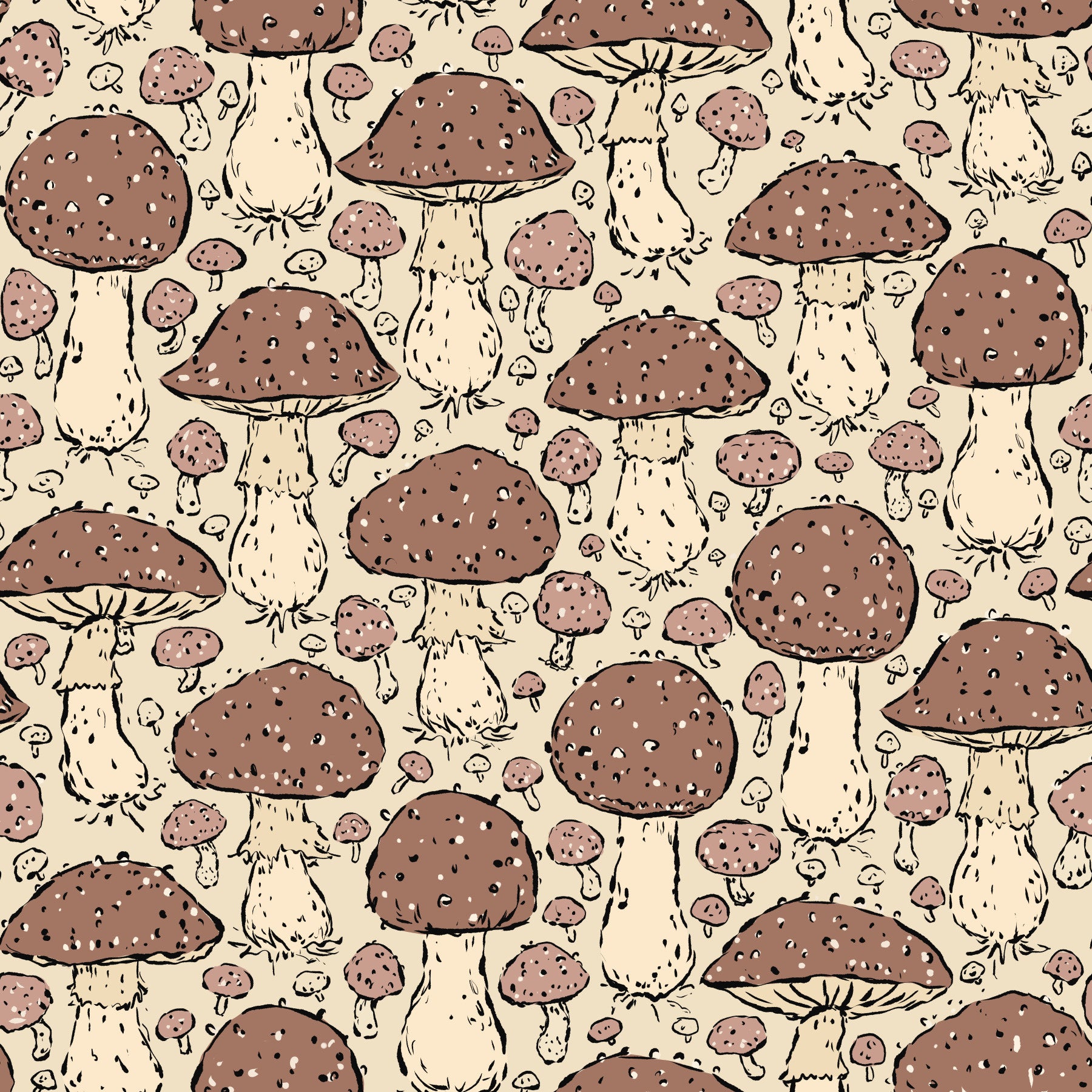 Mushholecore - Mousse Mocha e sfondo beige⁠ in your room — zoomed