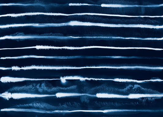 Elektrische Tintenstreifen Skandinavische Marine Wallpaper⁠