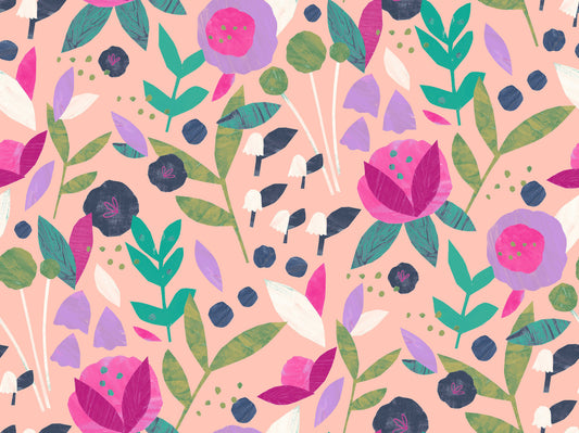 Paper Flowers Wallpaper⁠