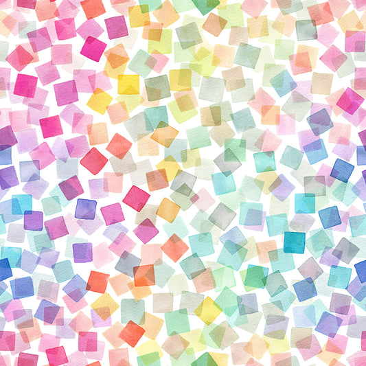 Geometrische Konfetti Plaids Party Regenbogen Wallpaper⁠
