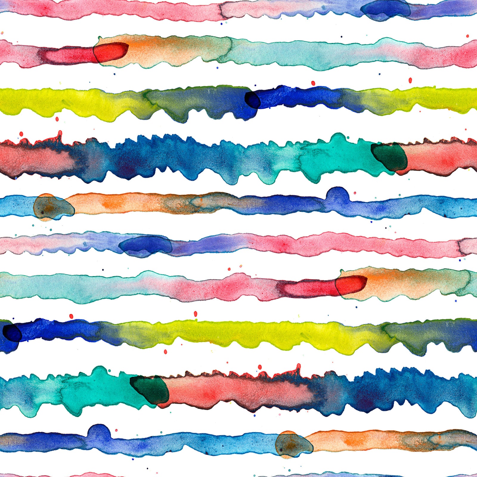 Gradie aquarelle rayures fond d'écran bleu⁠