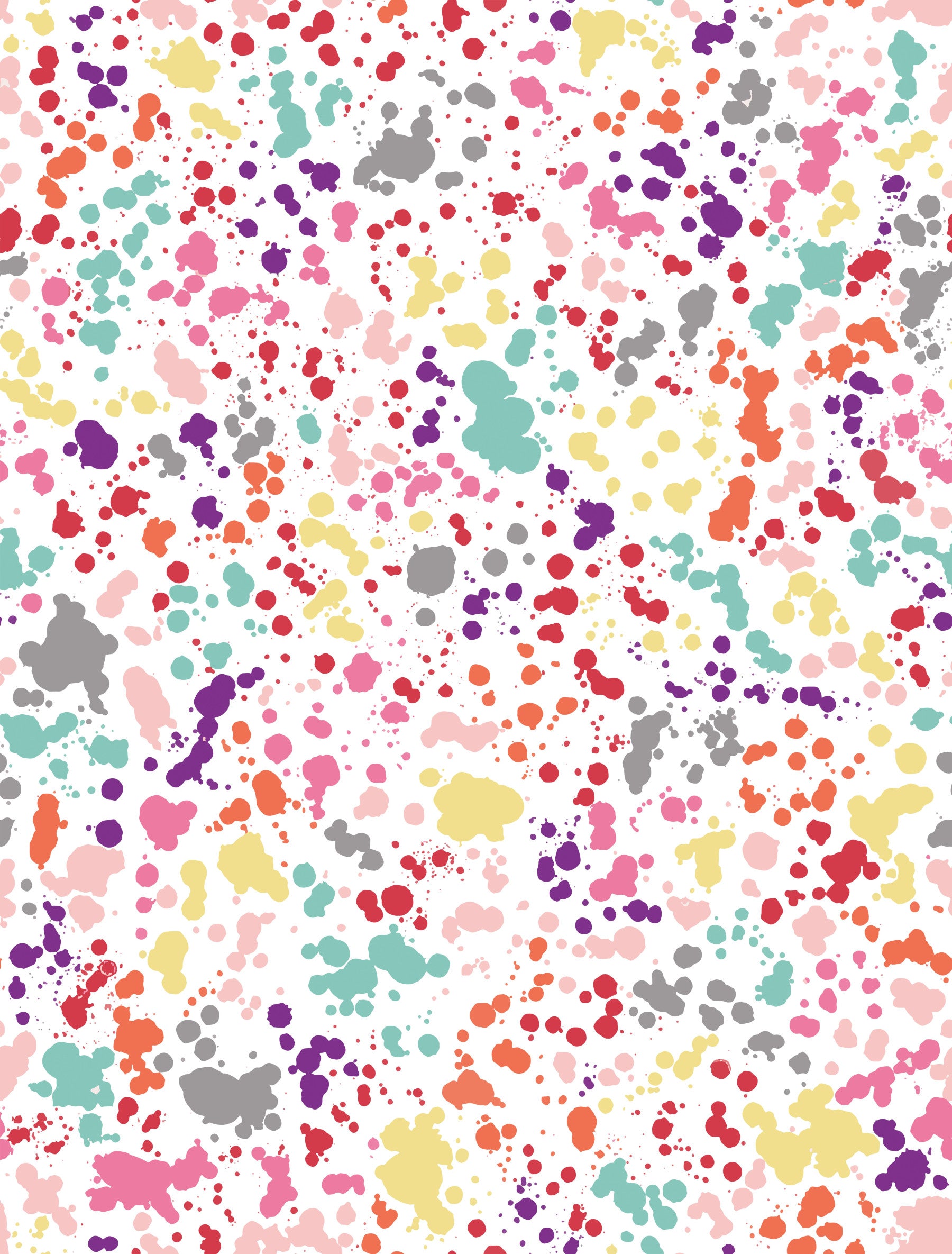 Tinte Splatter Blutungen mehrfarbige Tapete⁠ in your room — zoomed