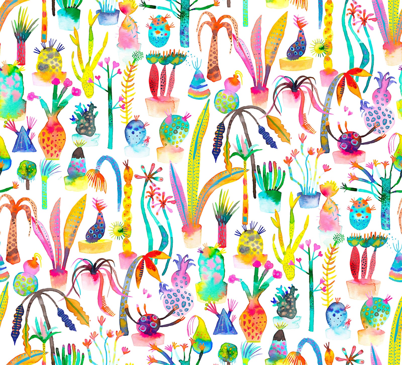 Fond d'écran de jardin luxuriant⁠