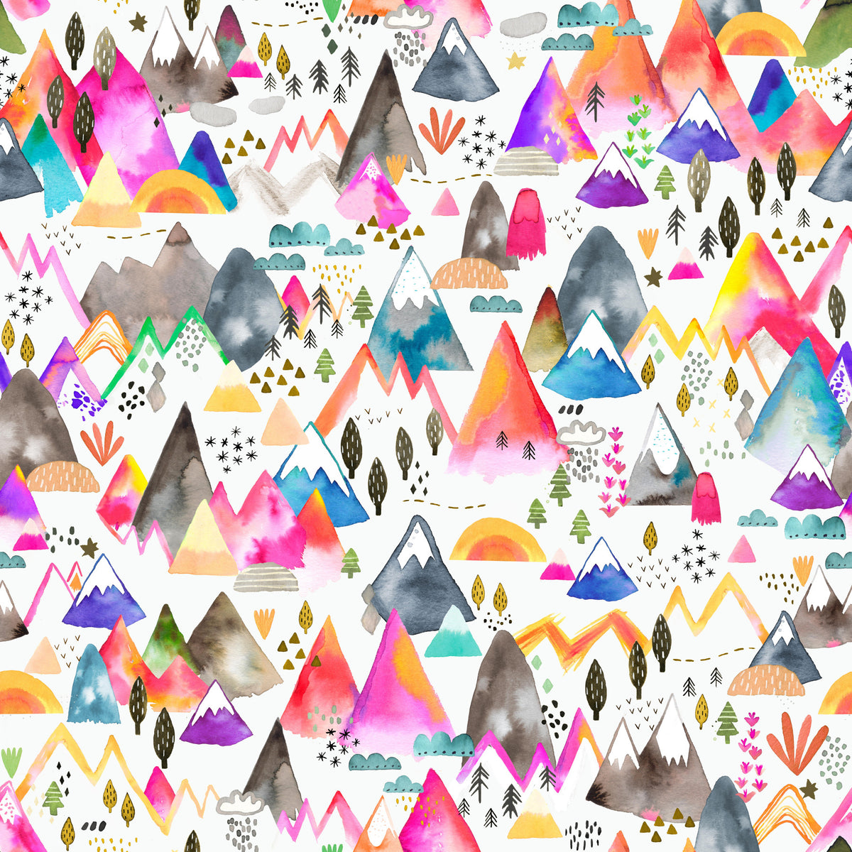 Fond d'écran de la nature magique des montagnes pour enfants⁠ in your room