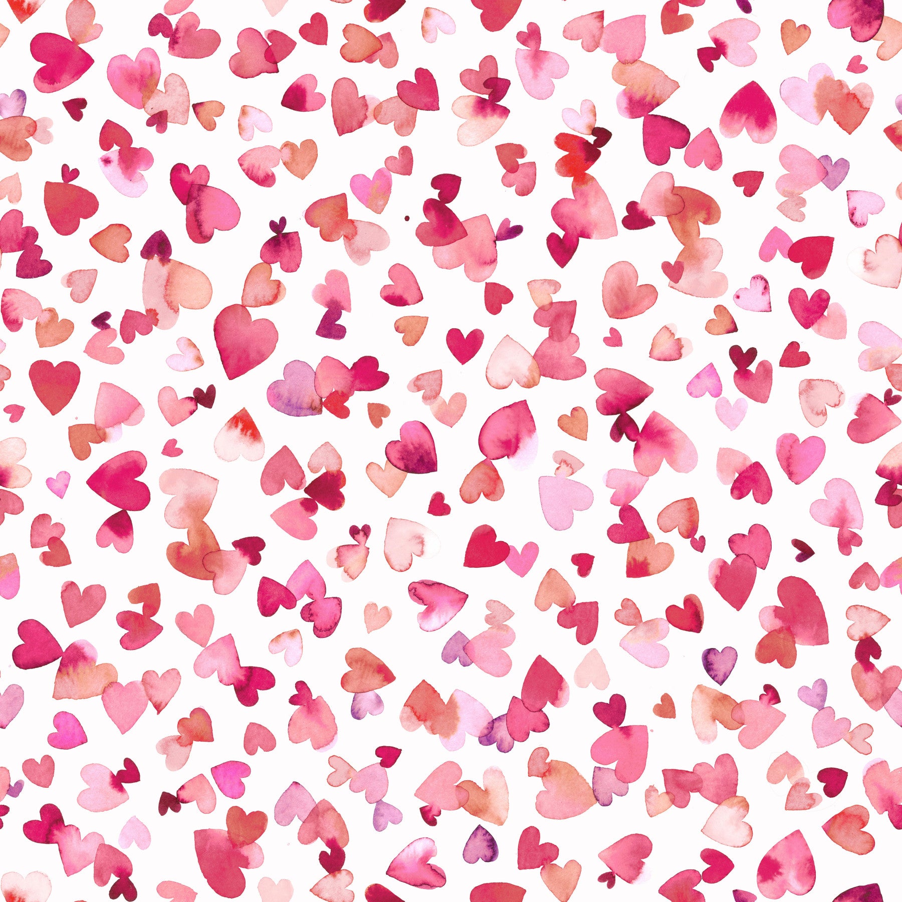 Love Hearts Pink Pink Red Wallpaper⁠ in your room — zoomed