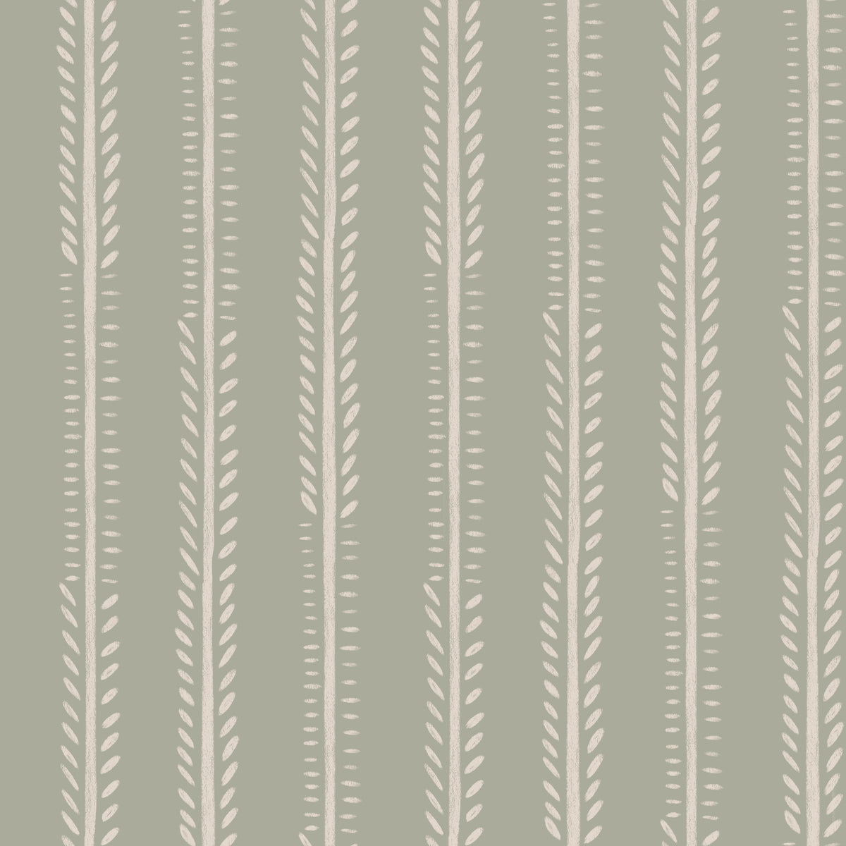 Serene Sage Stripes Wallpaper⁠