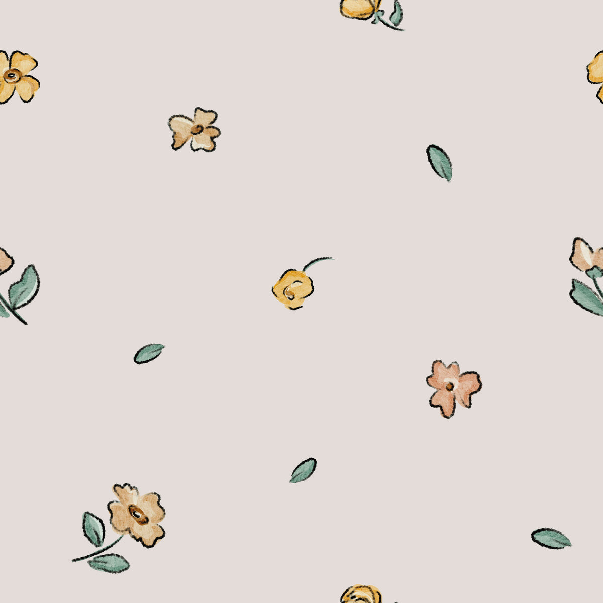 Stoned Meadow Wallpaper⁠ in your room — zoomed
