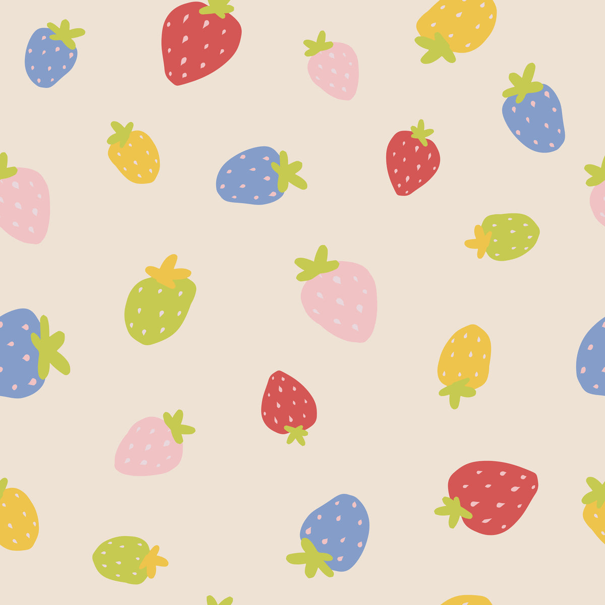 Sfondo di patch di fragole dolce⁠