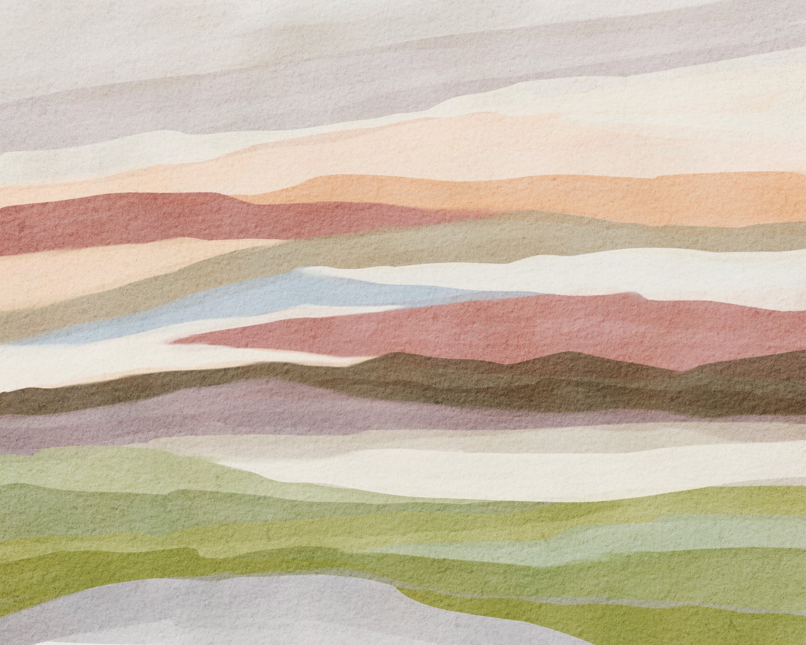 Serene Horizons Wall Mural