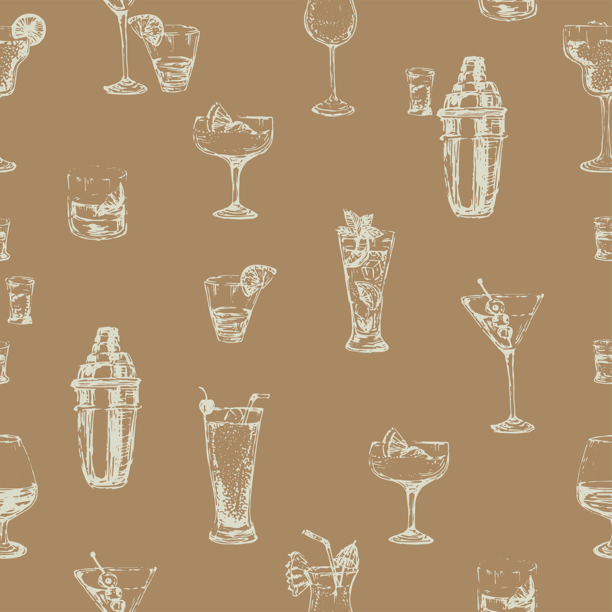 Cocktailstunde schicke Tapete⁠