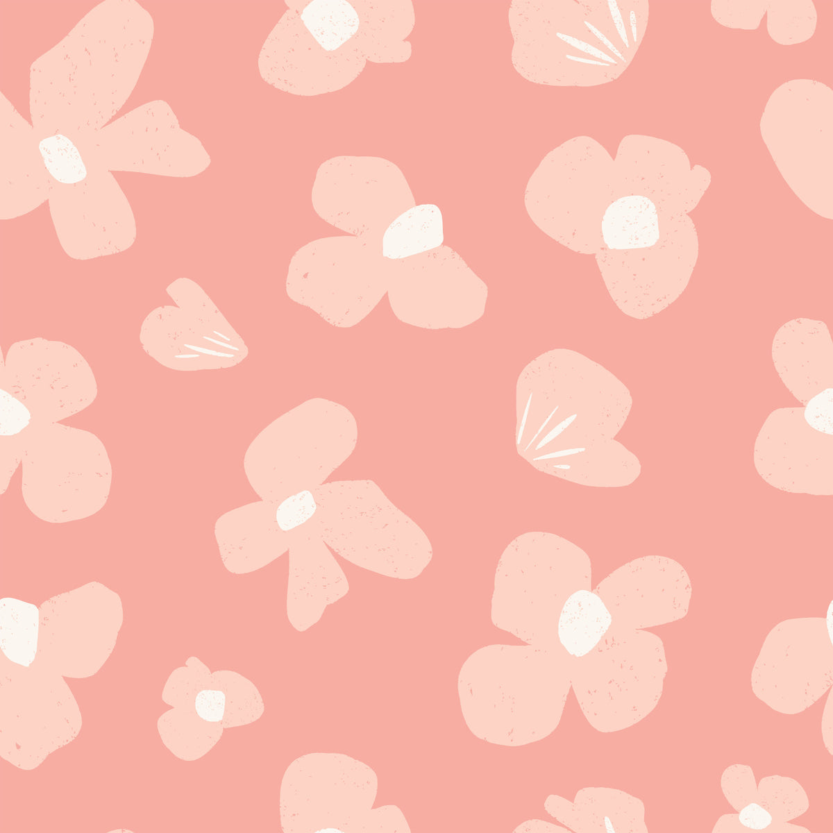 Blush Pink Bloom tapet⁠