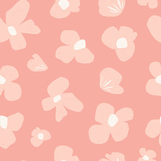 Carta da parati rosa rosa blush⁠