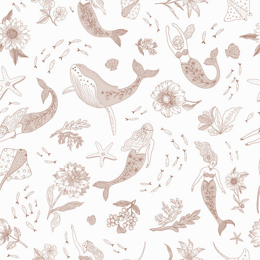 Wunderliche Unterwasser -Flucht Wallpaper⁠
