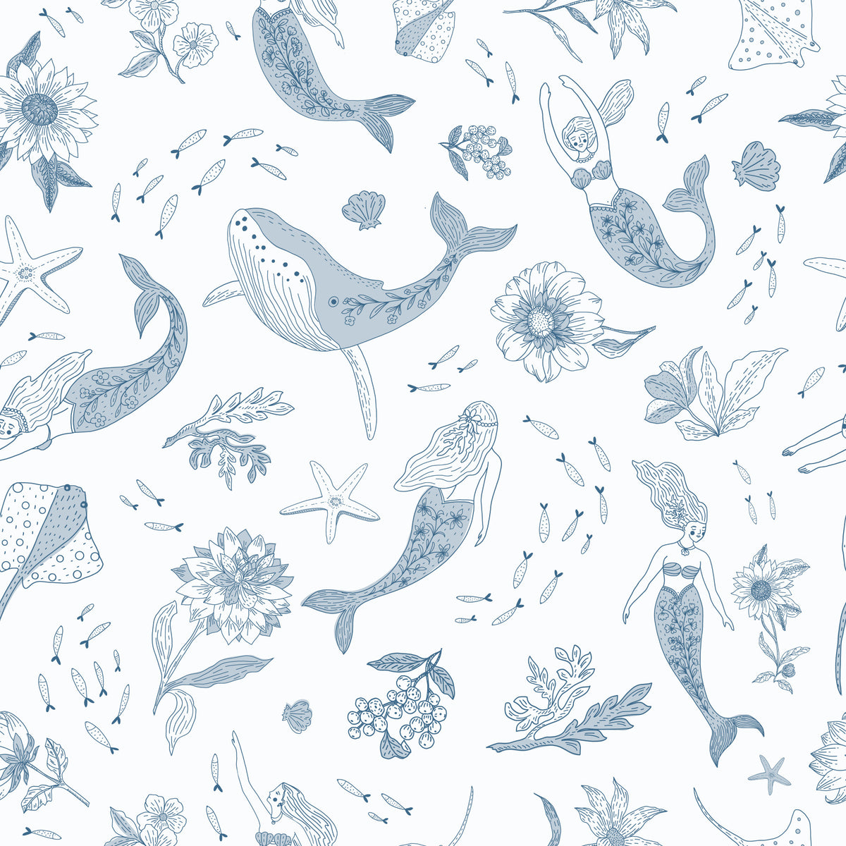 Enchanted Ocean tapet⁠ in your room