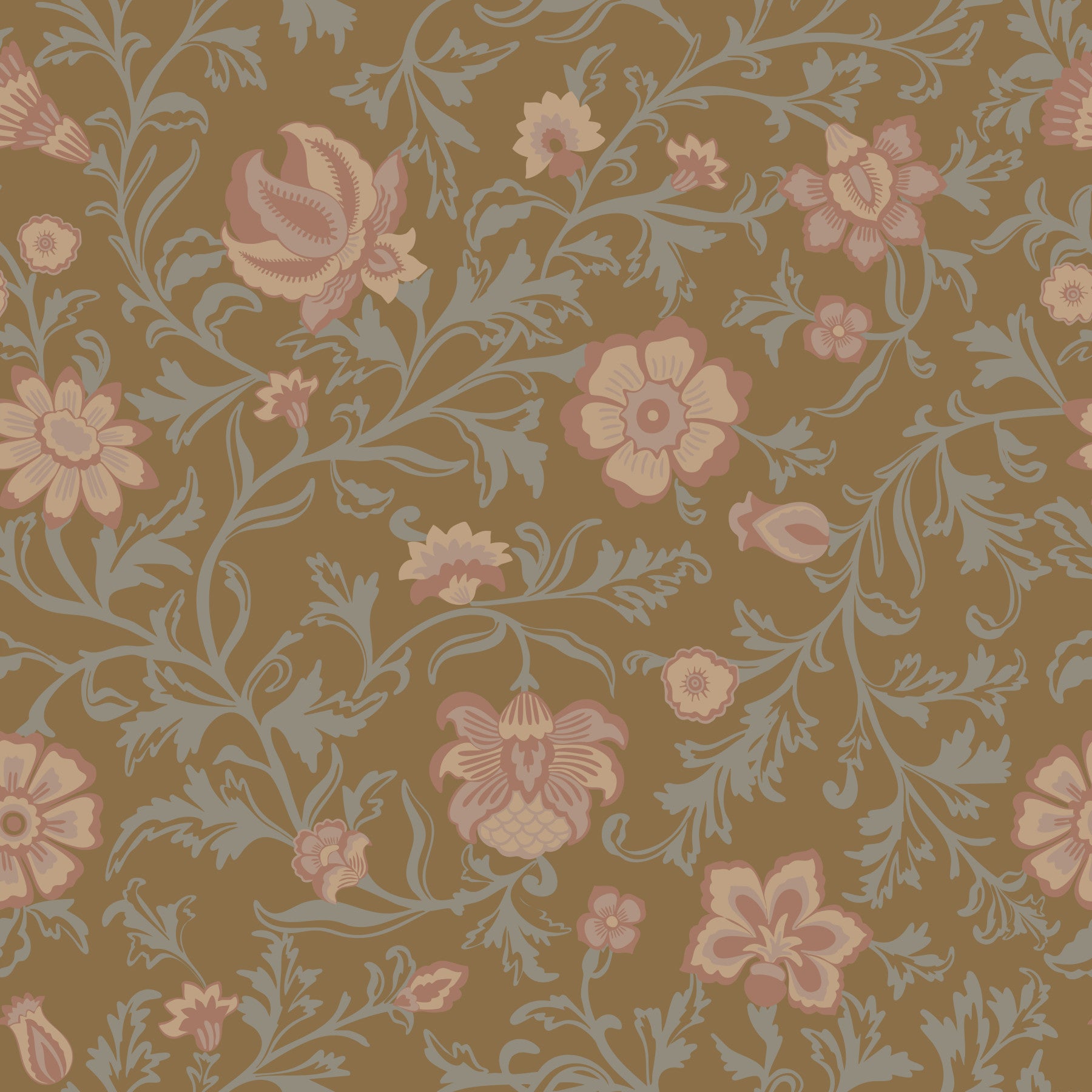 Fond d'écran des fleurs antiques⁠ in your room — zoomed