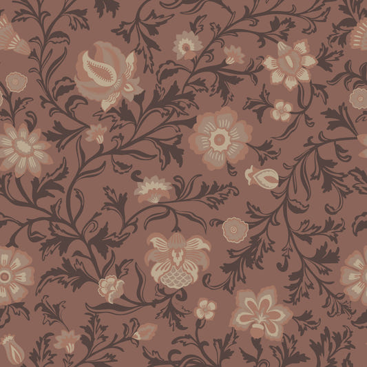 Earthy brown Elegance Wallpaper⁠