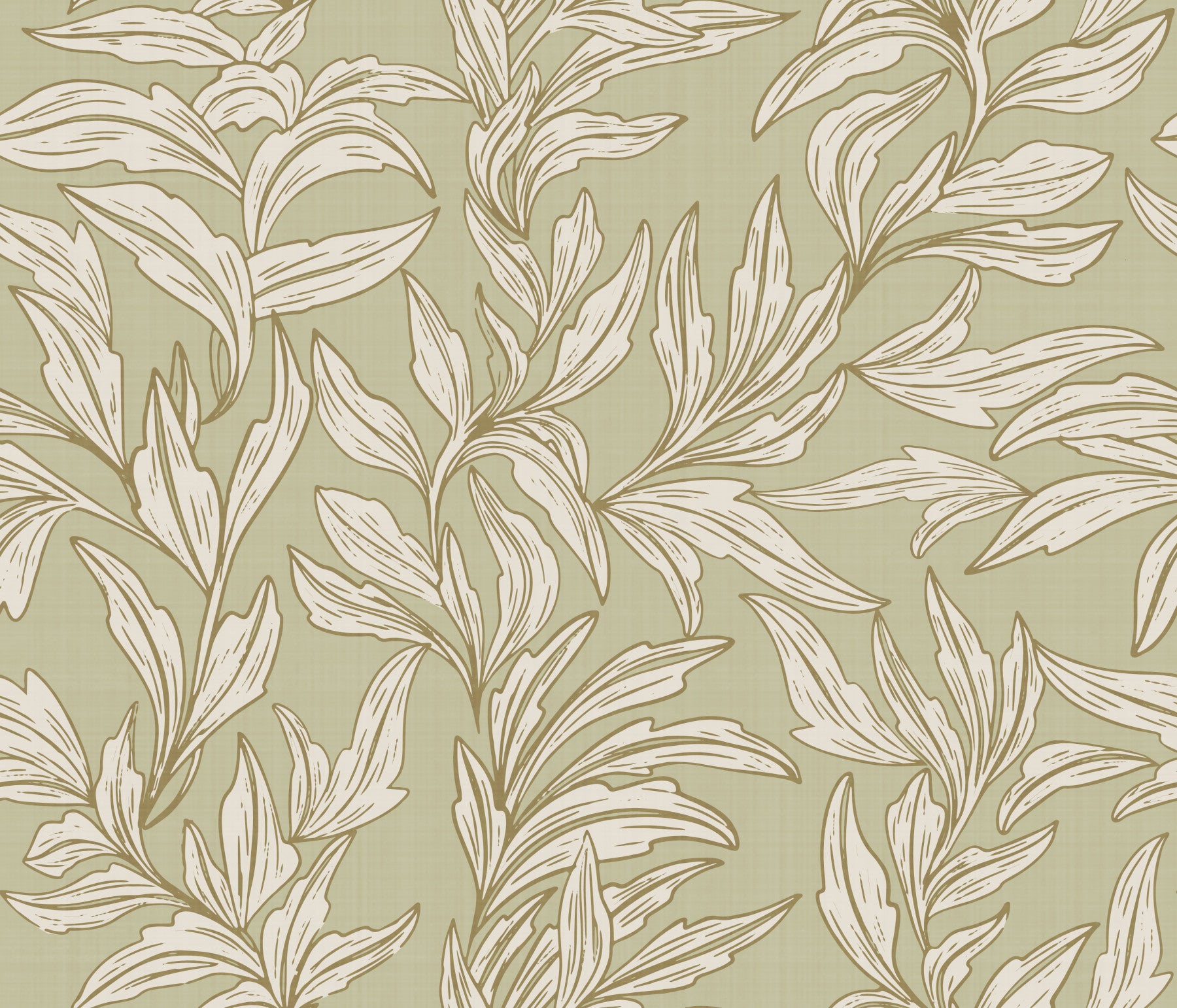 Fond d'écran botanique de sauge serein⁠ in your room — zoomed