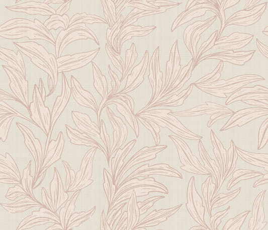Roseate Leaves Wallpaper⁠