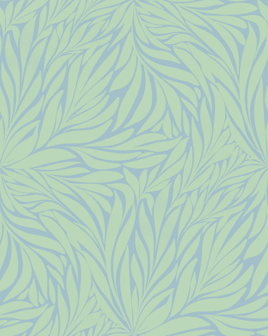 Fond d'écran de danse de feuilles fantaisistes⁠