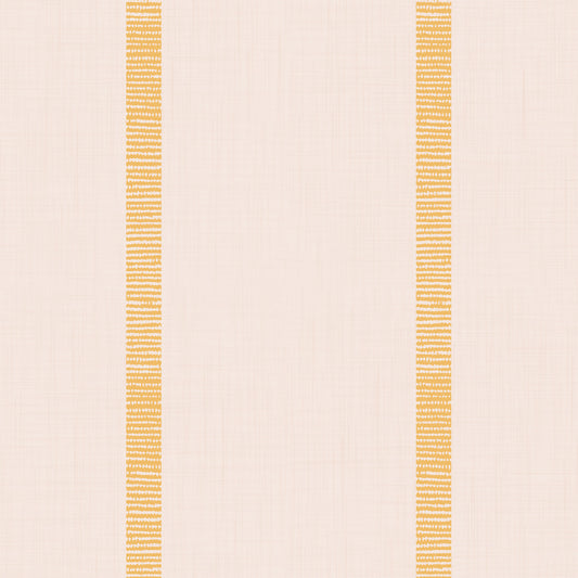 Boho Golden Harmony Stripes Beige Golden Ocher tapet⁠
