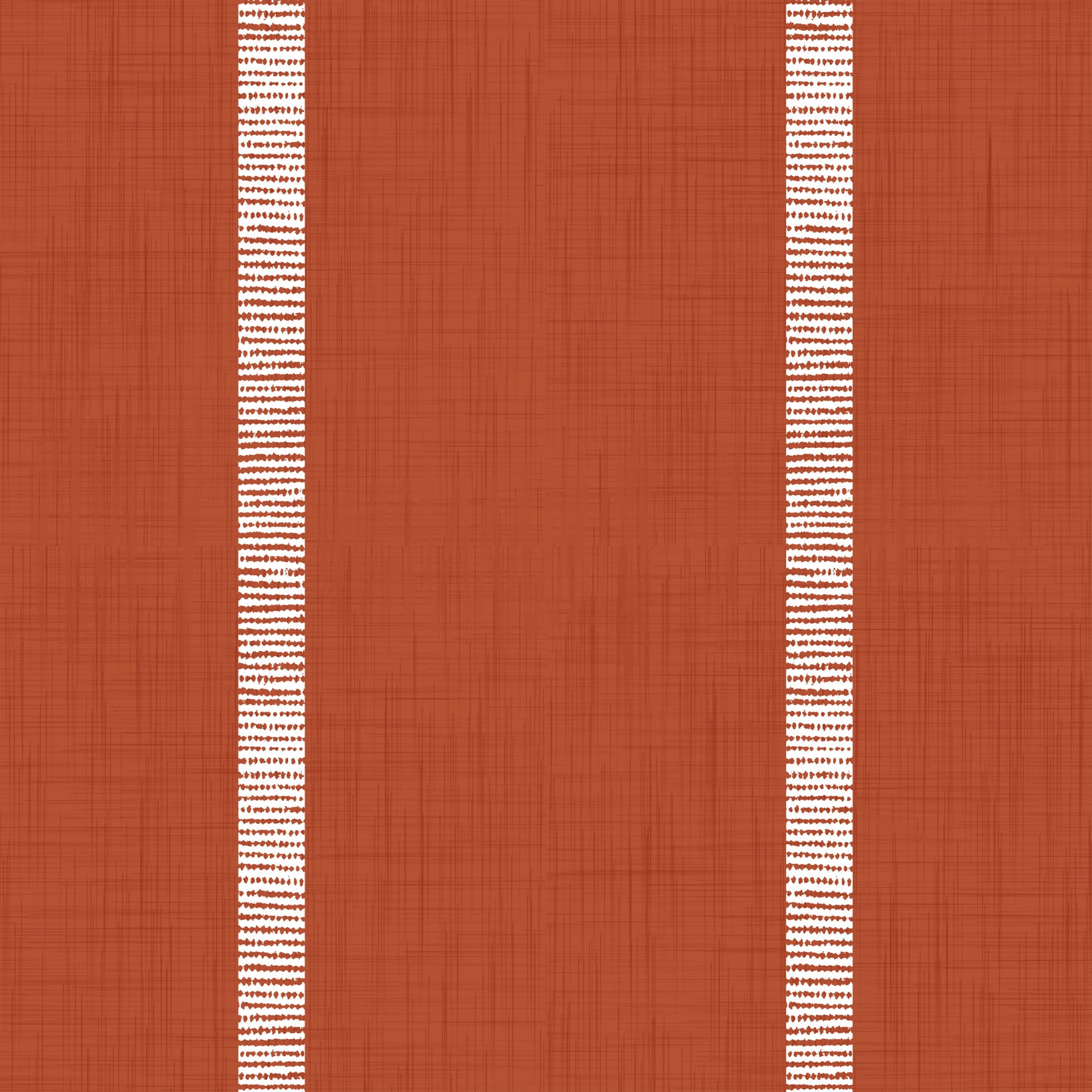 Moderna Boho Serenity Stripes Terracotta Wallpaper⁠