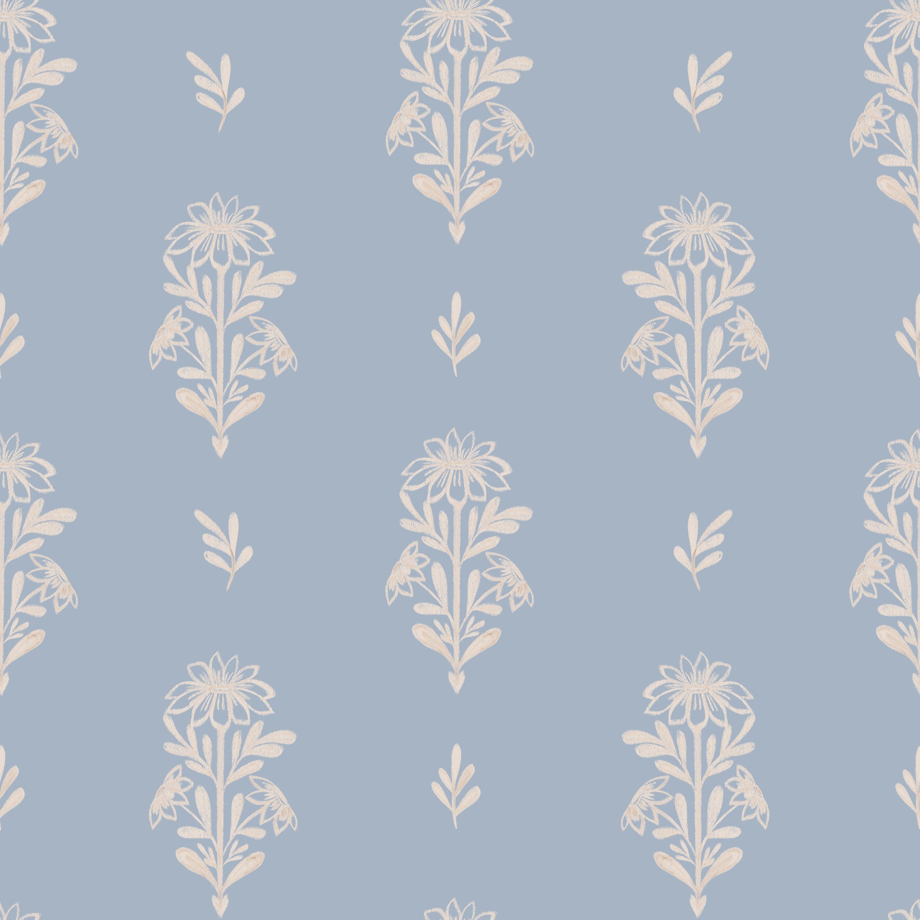 Blush botanisk tapet⁠