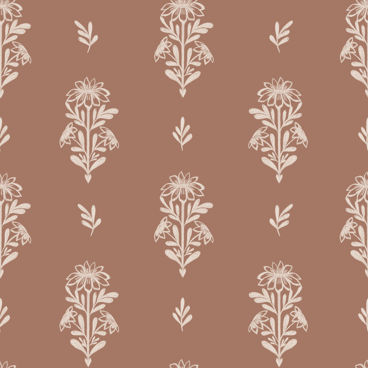Imagini de fundal floral de teracotă subtilă⁠ in your room — zoomed
