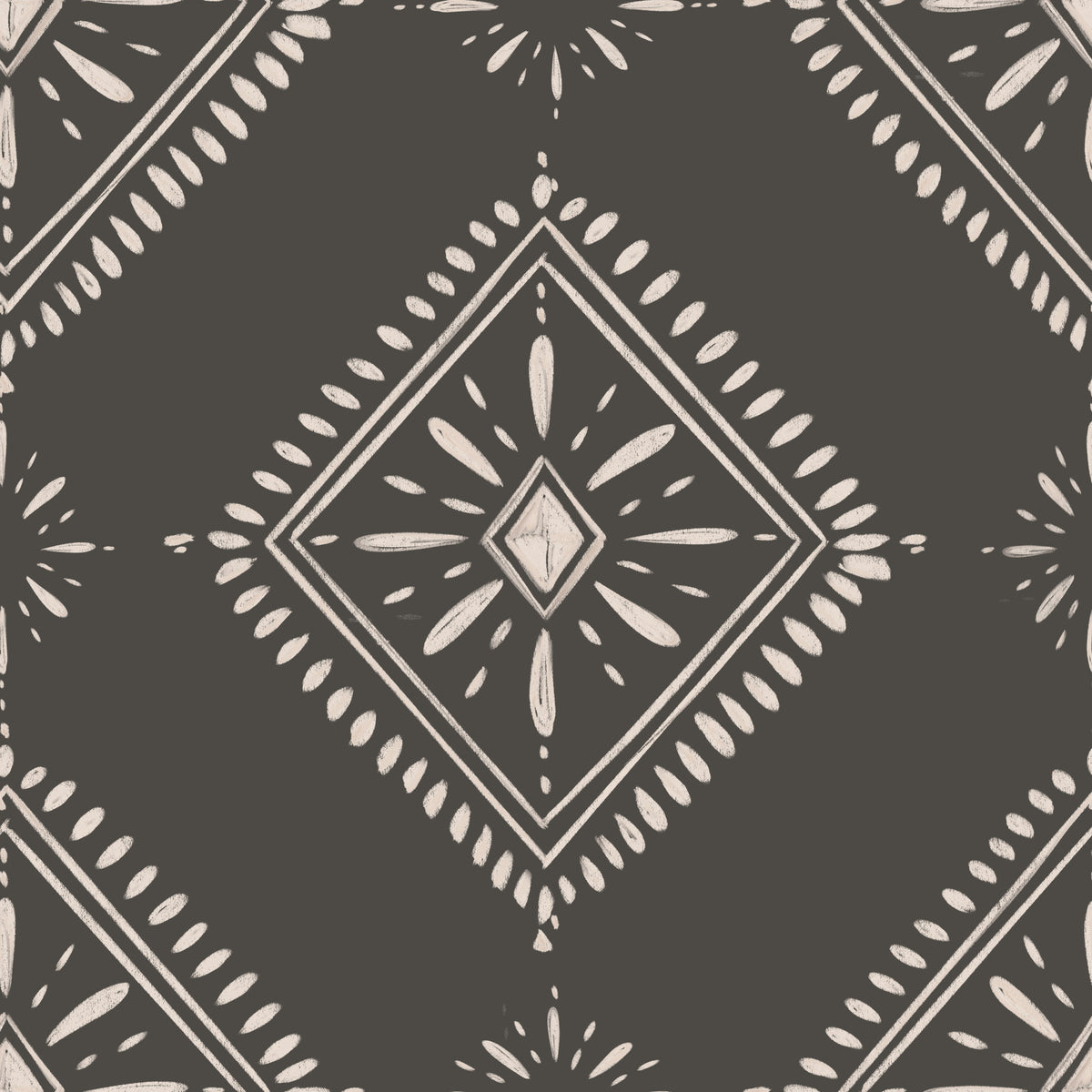Holzkohle -Chic Diamonds Wallpaper⁠ in your room — zoomed