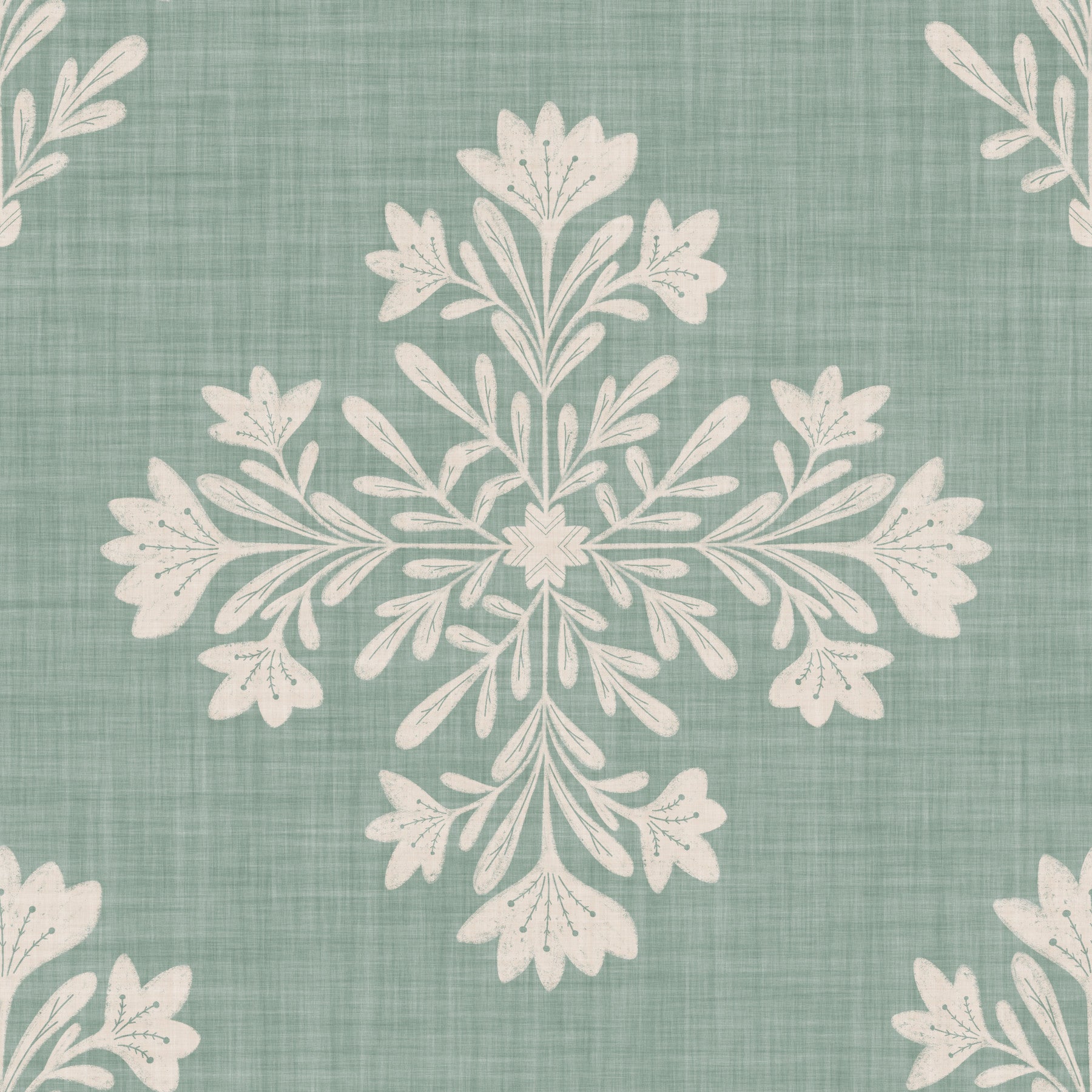Fond d'écran botanique Sage & Cream⁠