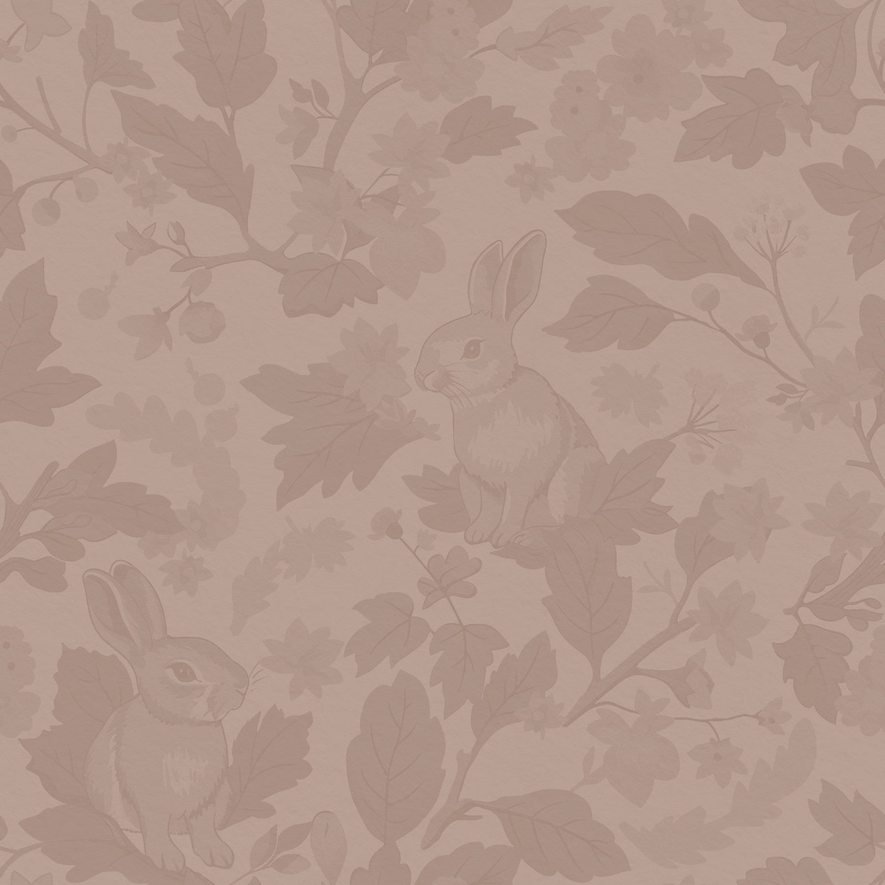 Woodland Garden - Fond d'écran blush vintage solide⁠ in your room — zoomed