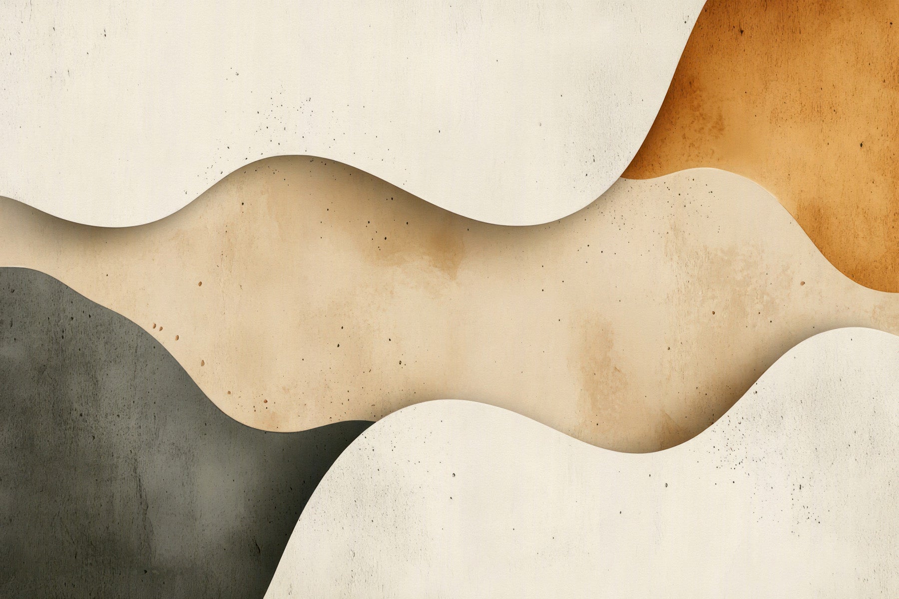 Fluidsand bildet Wandgemälde in your room — zoomed