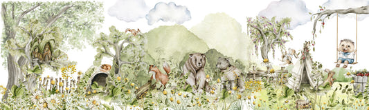 Forest Friends Forever Wall Mural