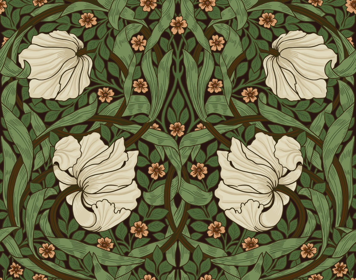 Pimpernel By William Morris  Wallpaper⁠