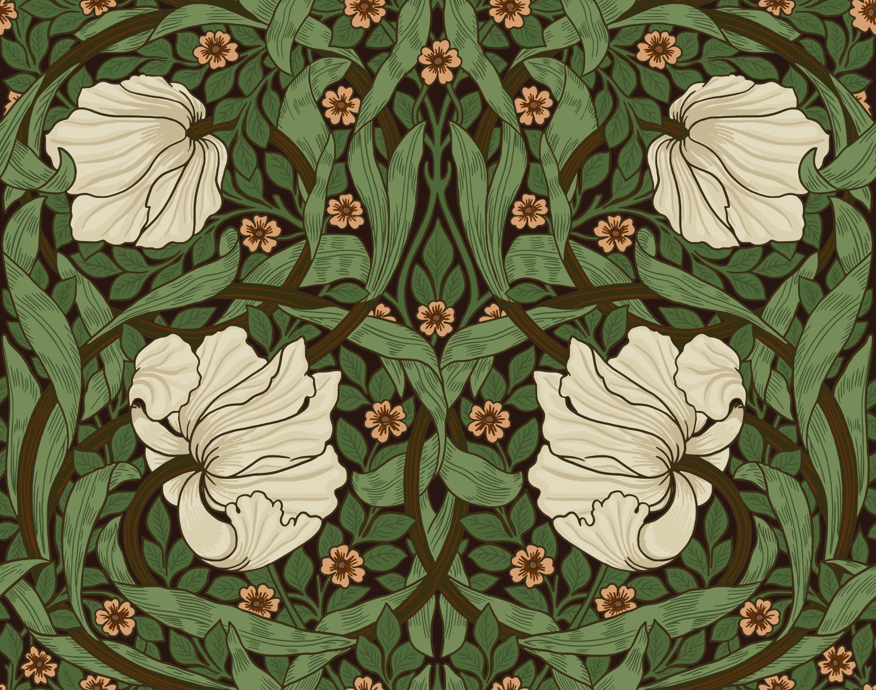 Pimpernel von William Morris Wallpaper⁠