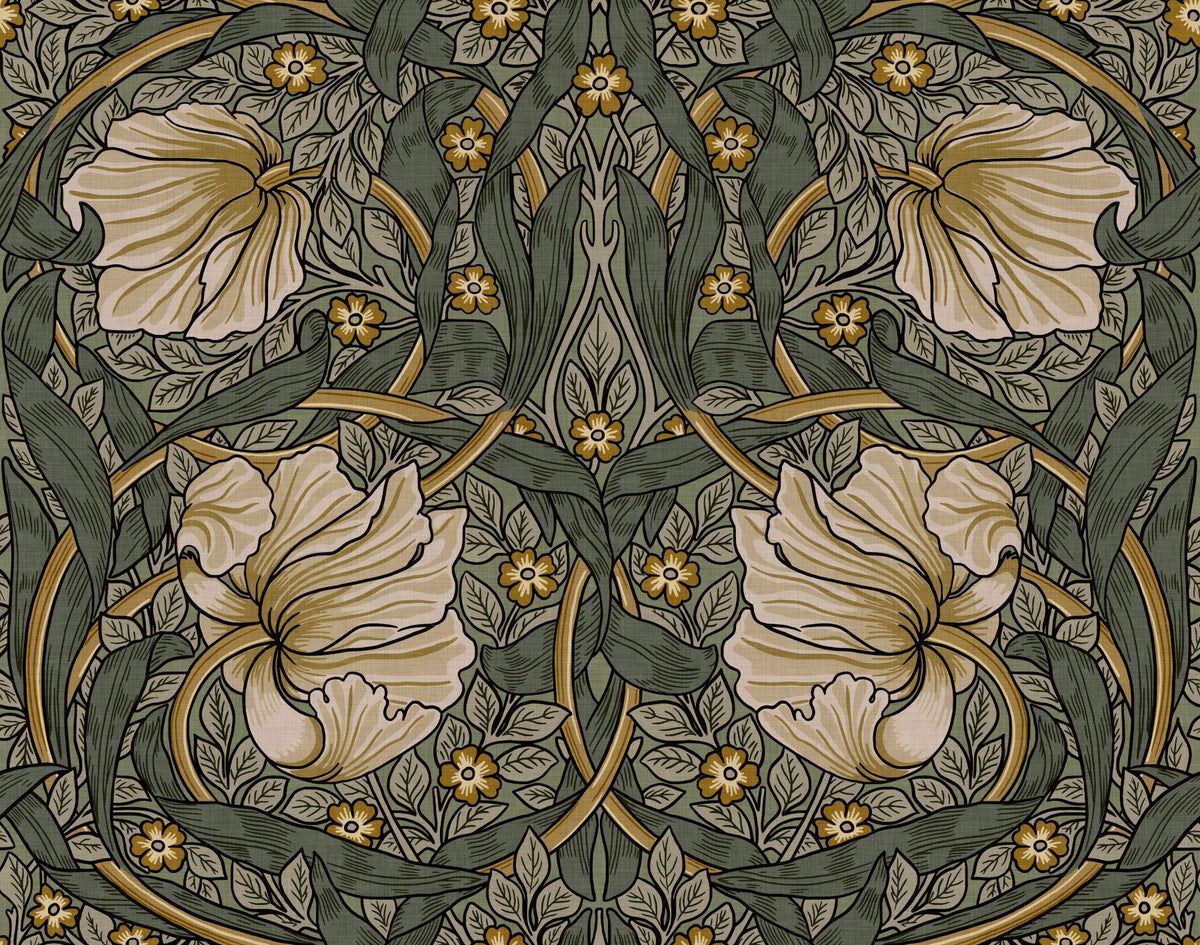 Pimpernel by William Morris 2 Wallpaper⁠ in your room — zoomed