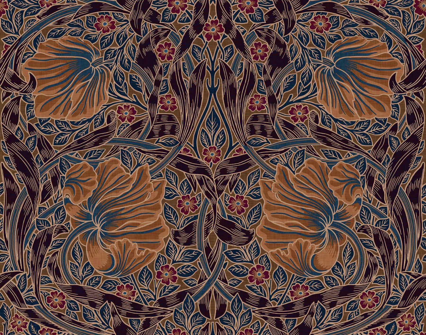 Pimpernel di William Morris 3 Wallpaper⁠