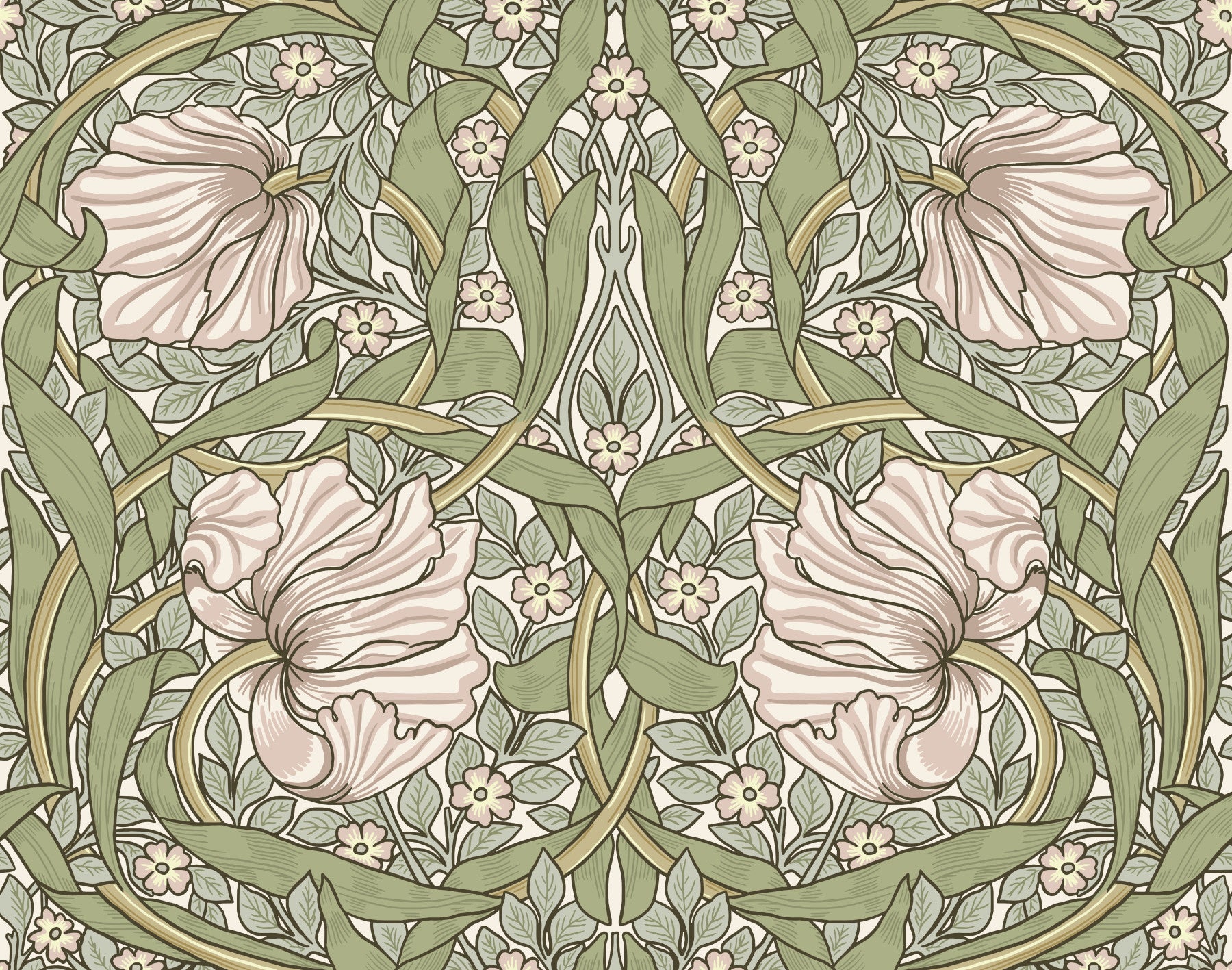 Pimpernel kirjoittanut William Morris 5 Taustakuva⁠