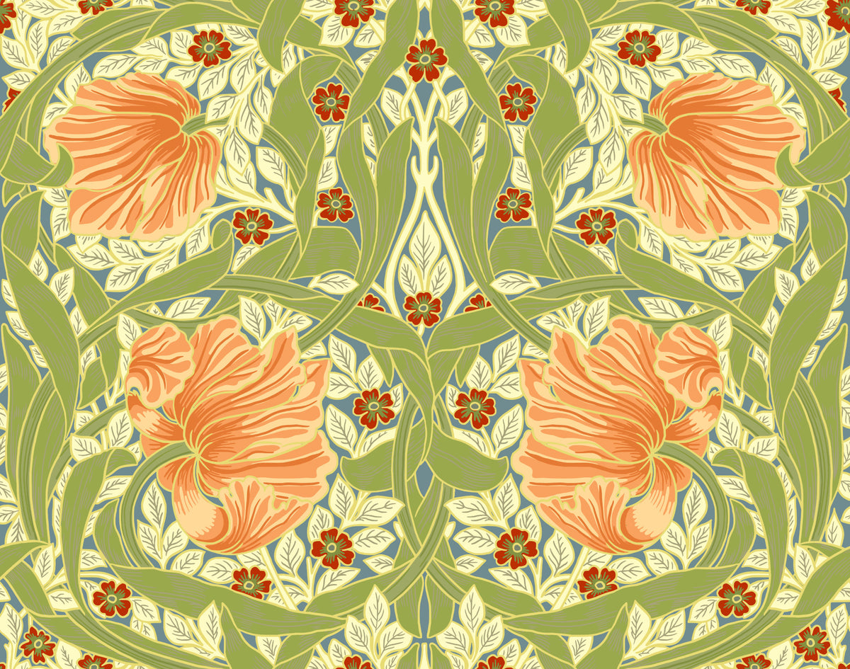 Pimpernel de William Morris 8 Wallpaper⁠ in your room — zoomed