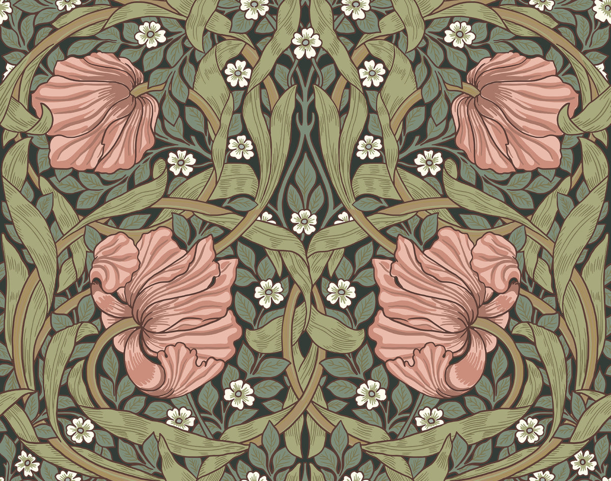 Pimpernel door William Morris 7 Wallpaper⁠