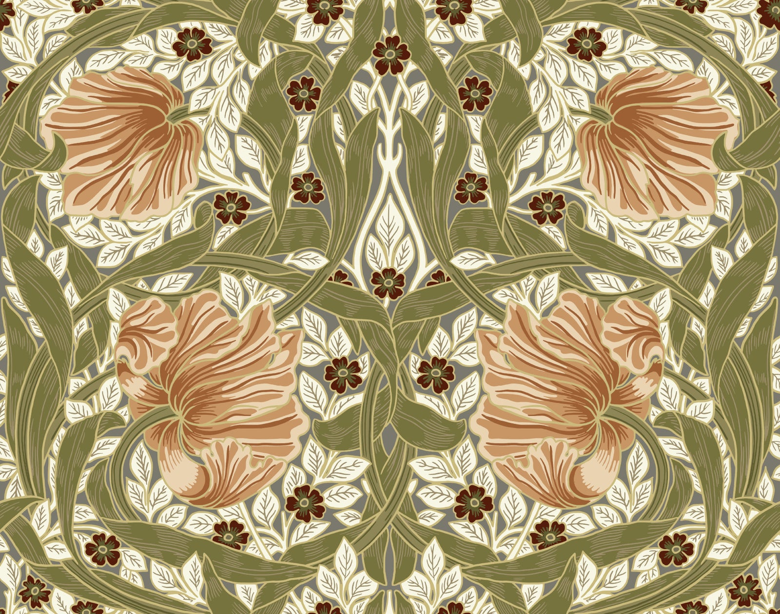 Pimpernel av William Morris 12 Wallpaper⁠